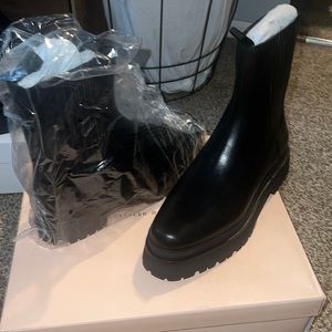 Loeffler Randall leather boots